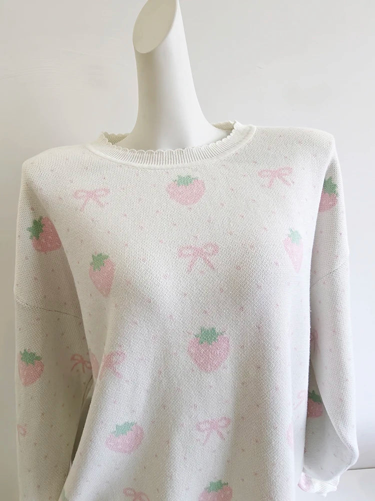 Strawberry Sweater