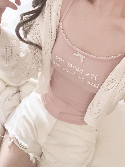 Never too late to love me