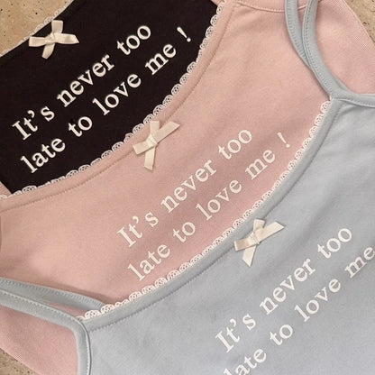 Never too late to love me