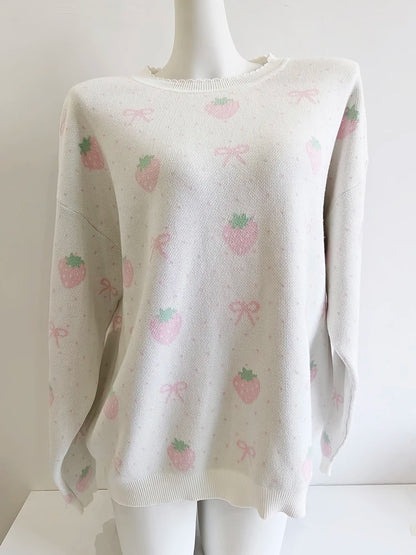 Strawberry Sweater