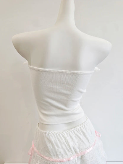 White Ami Top & Set