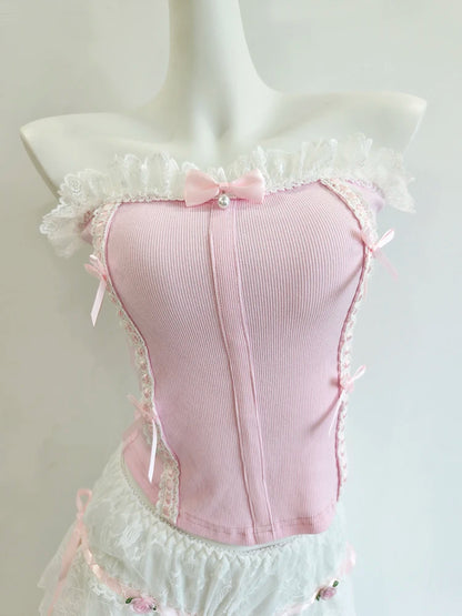 Pink Ami Top & Set